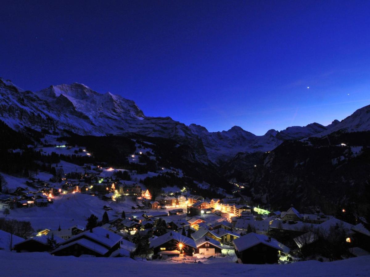 Chalet Zwaergli By Interhome Wengen Exterior photo