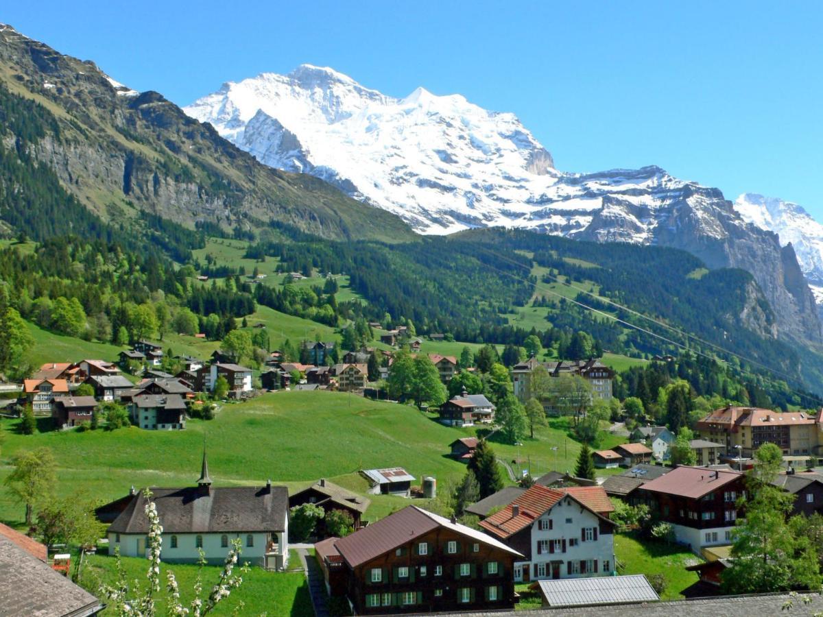 Chalet Zwaergli By Interhome Wengen Exterior photo